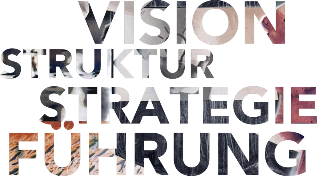 Vision Strategie Struktur Führung